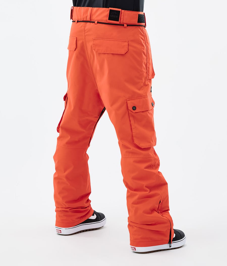 Iconic Snowboard Pants Men Orange