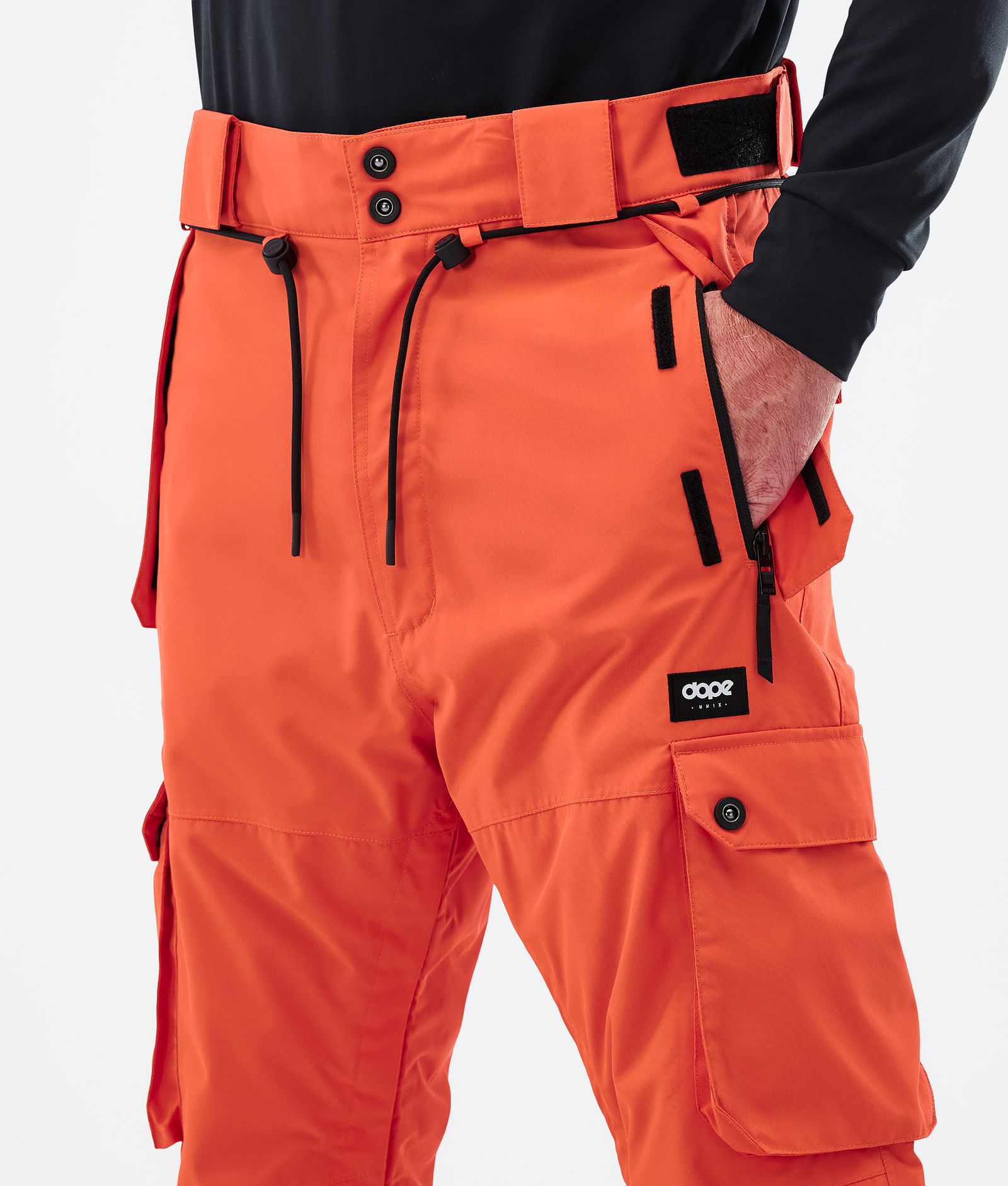 Iconic Pantalon de Snowboard Homme Orange Renewed, Image 5 sur 7