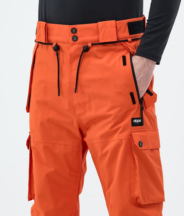 Iconic Snowboard Pants Men Orange, Image 5 of 7