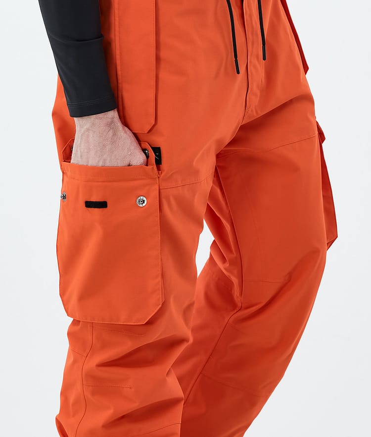Iconic Snowboard Pants Men Orange, Image 6 of 7