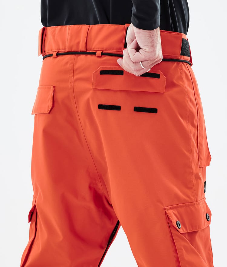 Iconic Ski Pants Men Orange, Image 7 of 7
