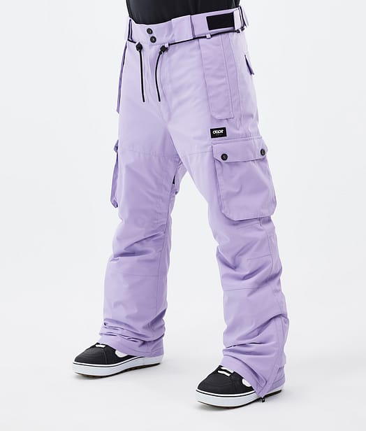 Iconic Pantalones Snowboard Hombre Faded Violet