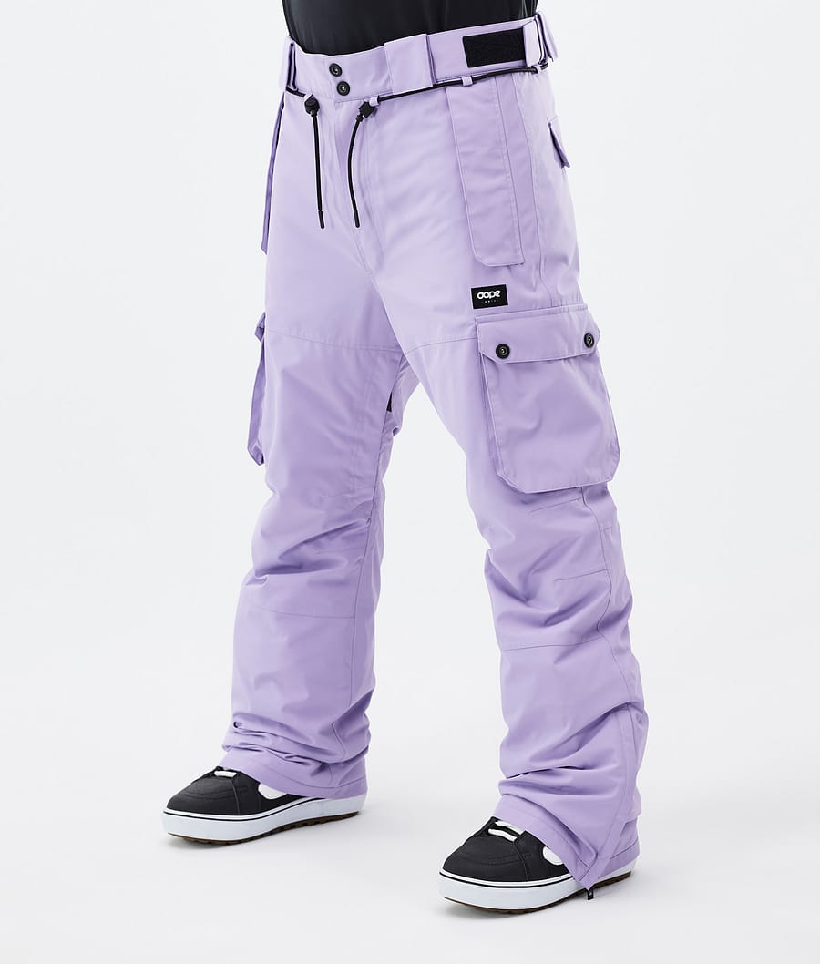 Iconic Pantaloni Snowboard Uomo Faded Violet