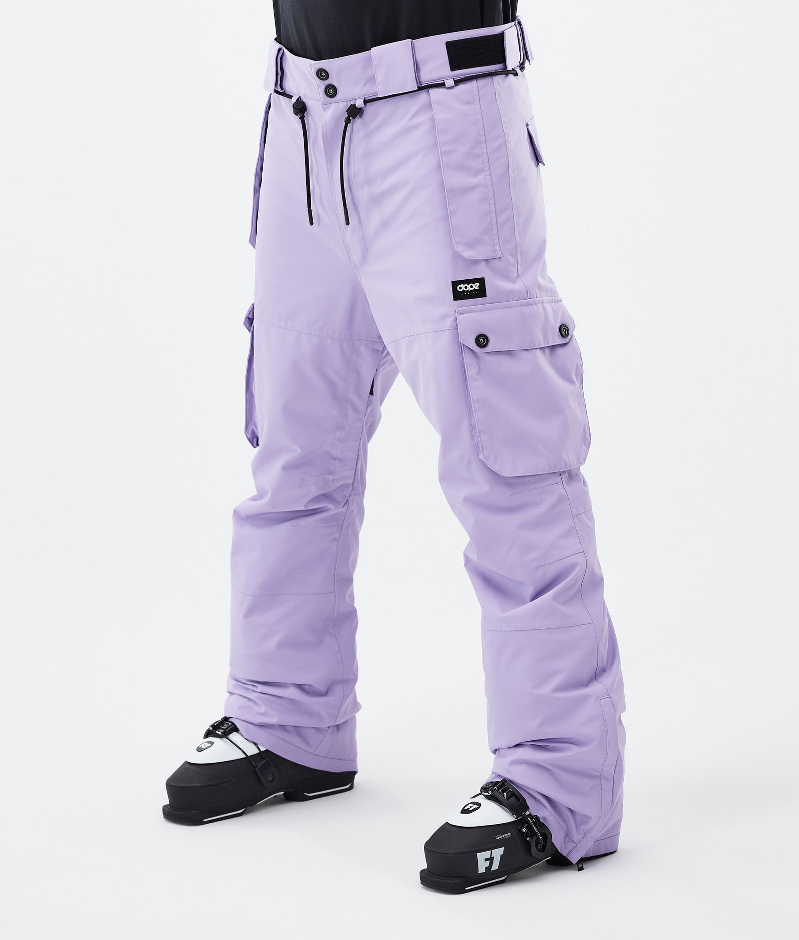 Dope Iconic Men's Ski Pants Old White