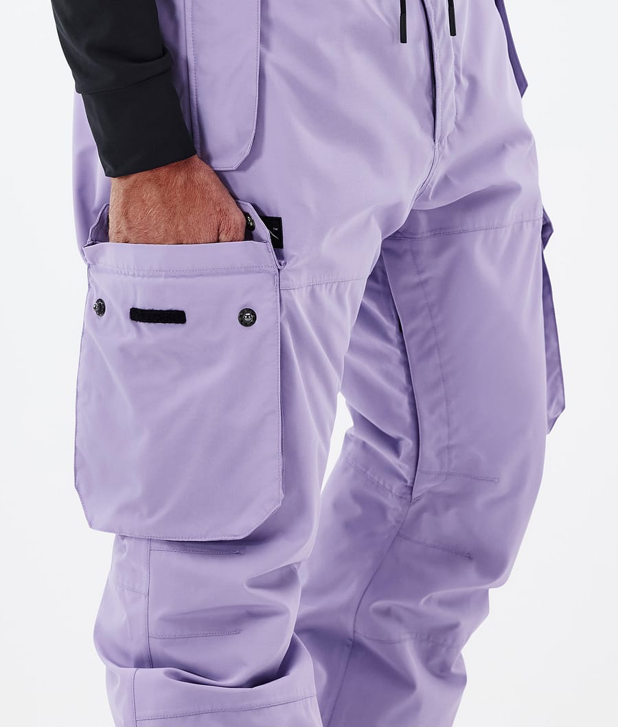 Iconic Snowboard Pants Men Faded Violet