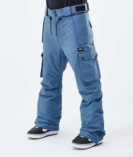 Iconic Spodnie Snowboardowe Mężczyźni Blue Steel