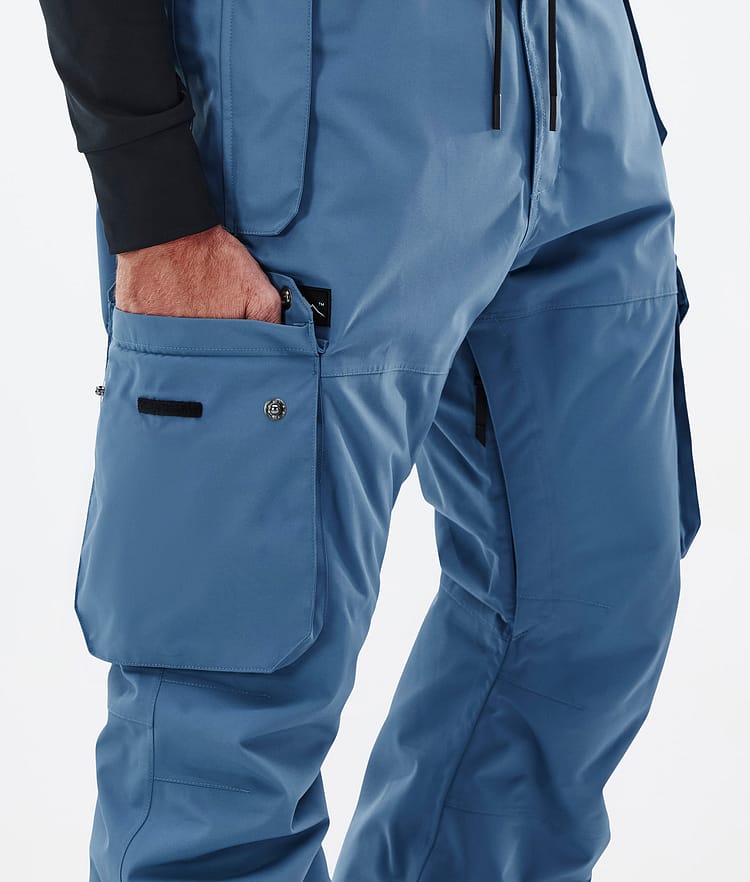 Dope Iconic Pantalon de Snowboard Homme Blue Steel - Bleu