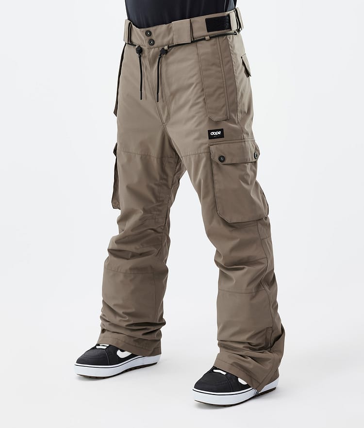Dope Iconic Pantalones Snowboard Hombre Walnut - Marrón