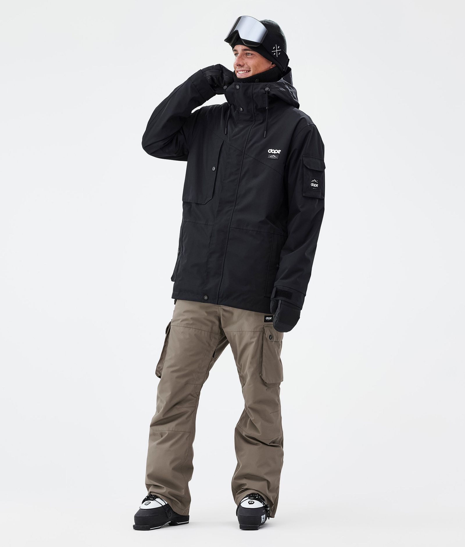 Dope Iconic Ski Pants Men Walnut | Dopesnow.com