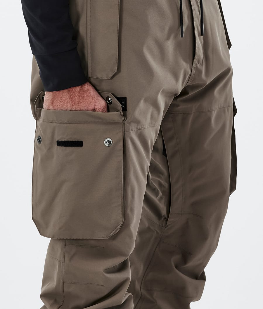 Iconic Snowboard Pants Men Walnut