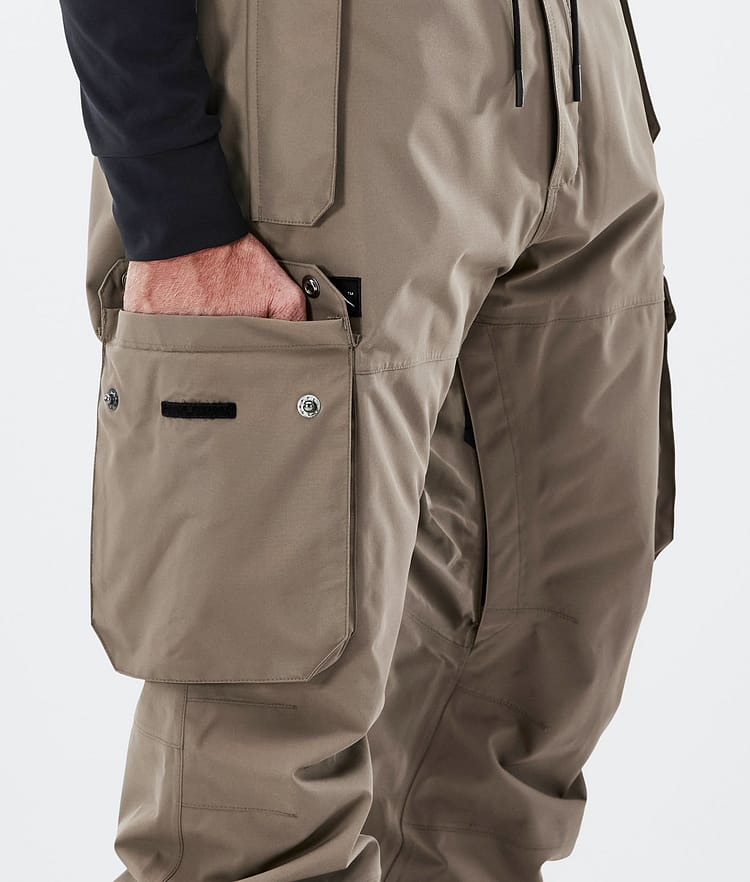 Dope Iconic Pantalones Snowboard Hombre Khaki