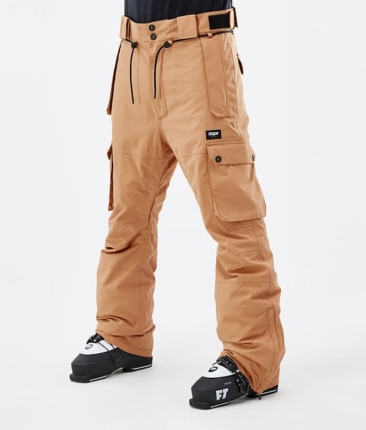 Iconic Pantalones Esquí Hombre Khaki Yellow