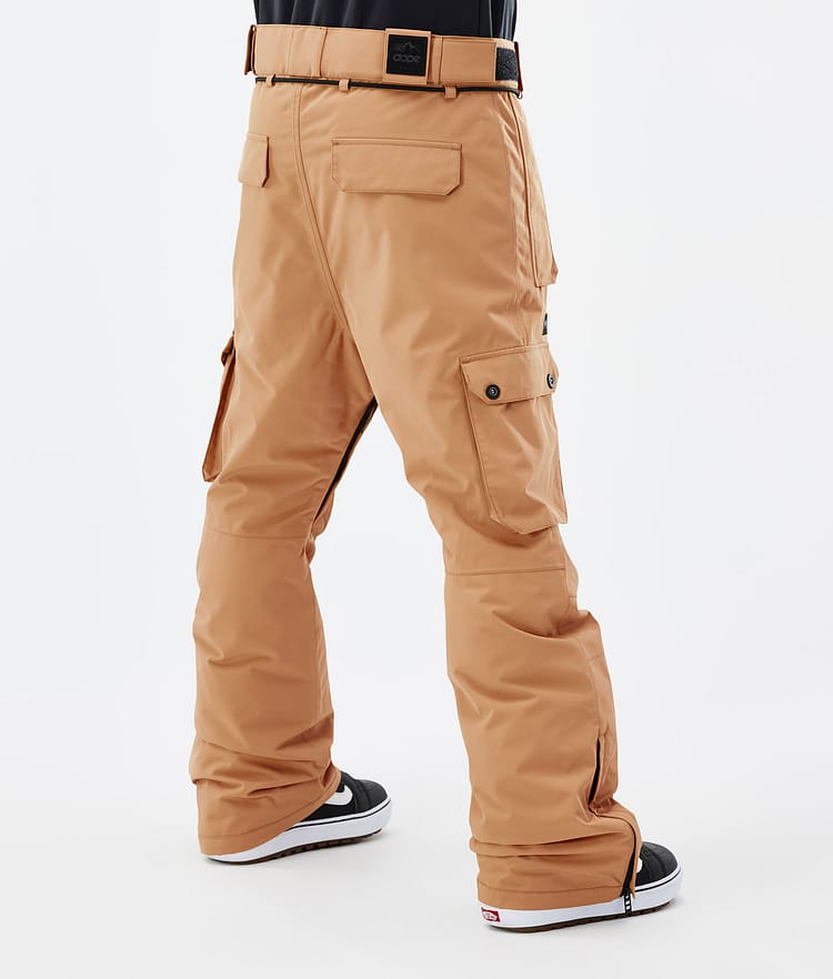 Iconic Pantalon de Snowboard Homme Khaki Yellow, Image 3 sur 6