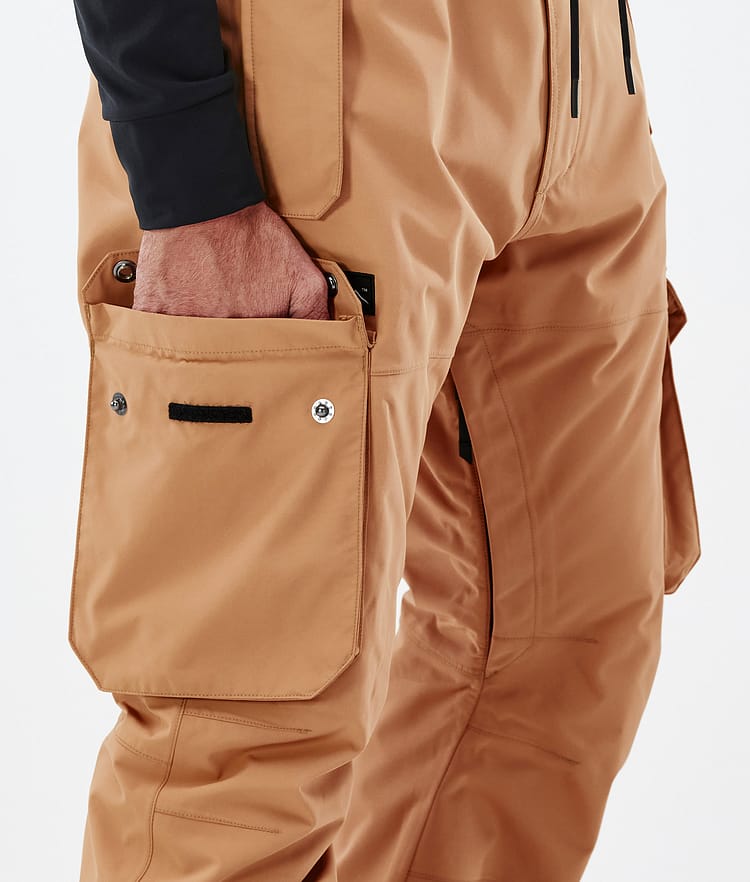 Iconic Pantaloni Sci Uomo Khaki Yellow, Immagine 5 di 6