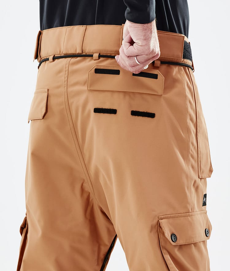 Iconic Pantalon de Snowboard Homme Khaki Yellow, Image 6 sur 6