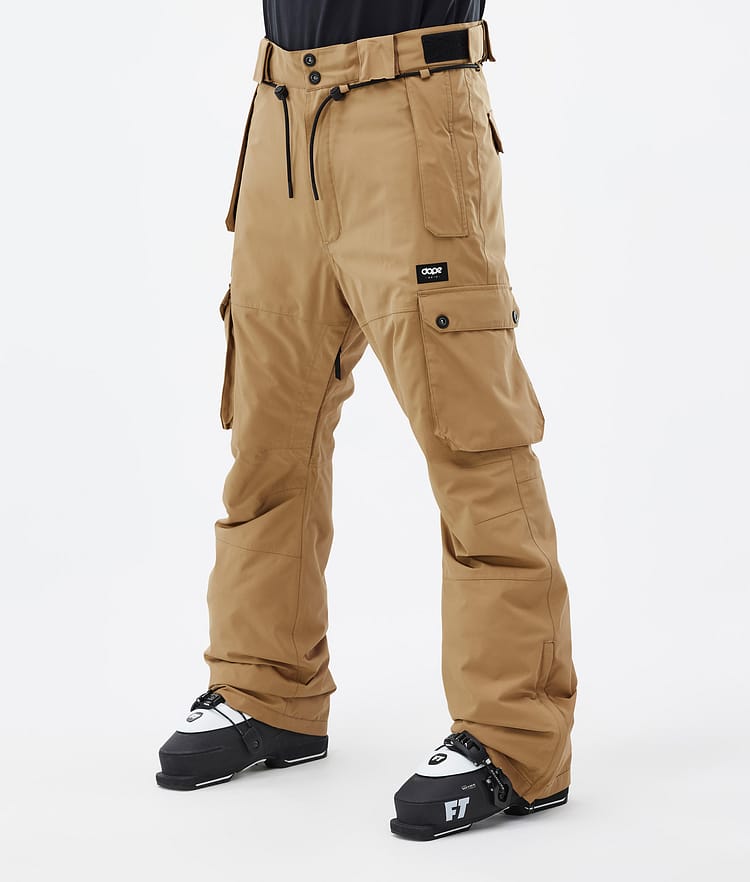 Dope Iconic Ski Pants Men Gold | Dopesnow.com