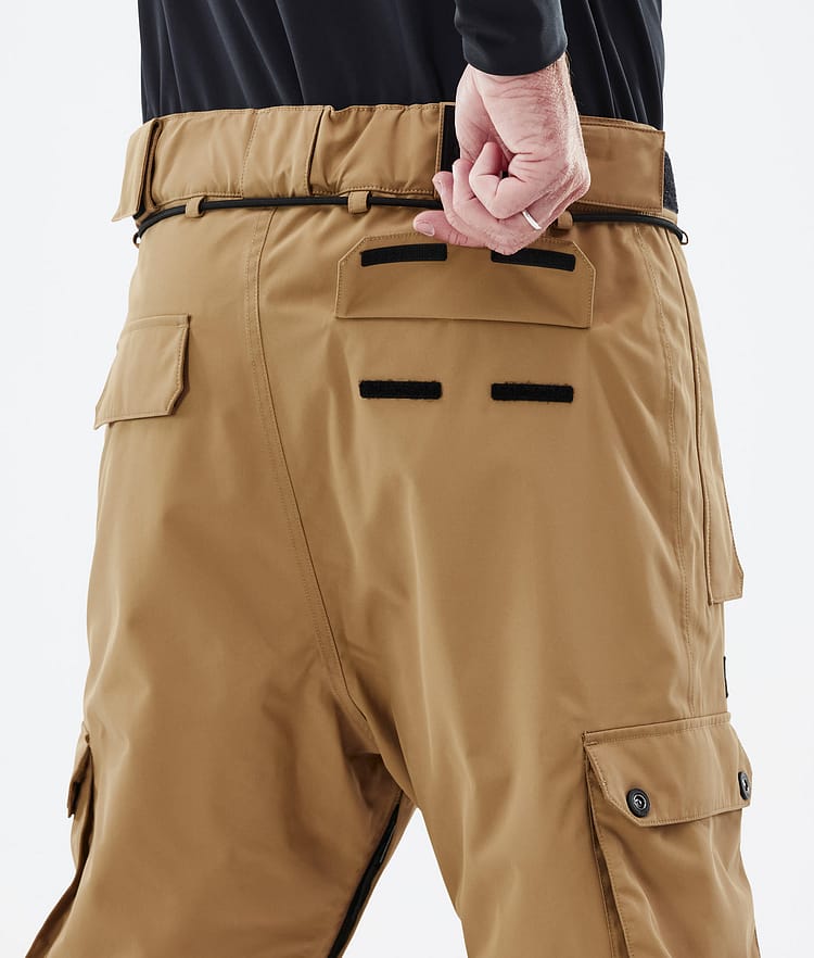 Iconic Snowboard Pants Men Gold, Image 6 of 6