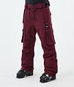 Dope Iconic Lyžařské Kalhoty Pánské Don Burgundy