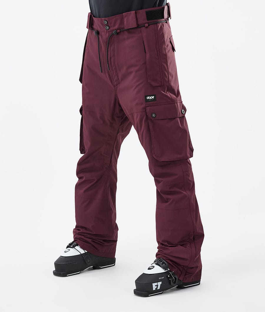 Iconic Lyžařské Kalhoty Pánské Don Burgundy