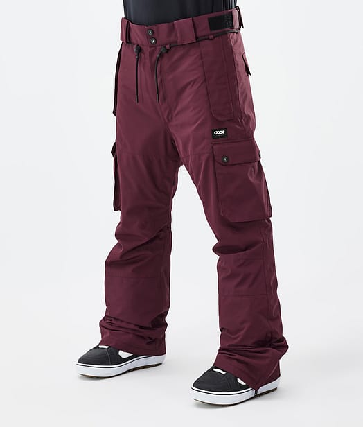 Iconic Pantaloni Snowboard Uomo Don Burgundy