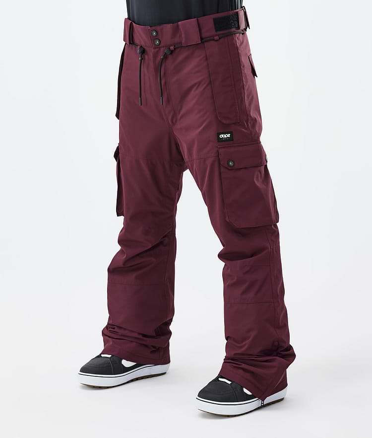 Iconic Spodnie Snowboardowe Mężczyźni Don Burgundy Renewed, Zdjęcie 1 z 7