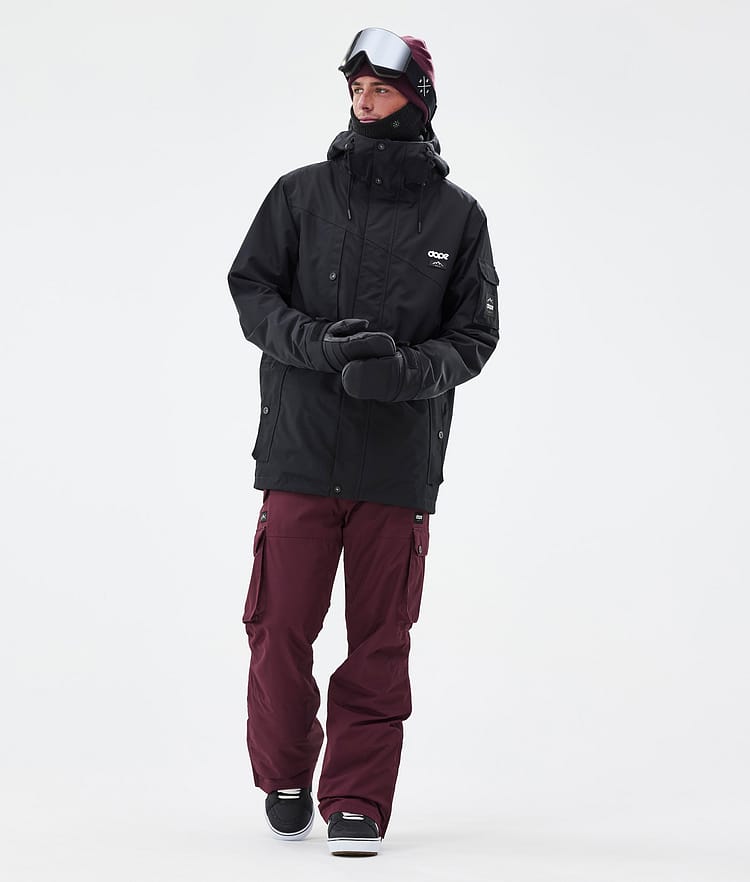 Iconic Spodnie Snowboardowe Mężczyźni Don Burgundy Renewed, Zdjęcie 2 z 7