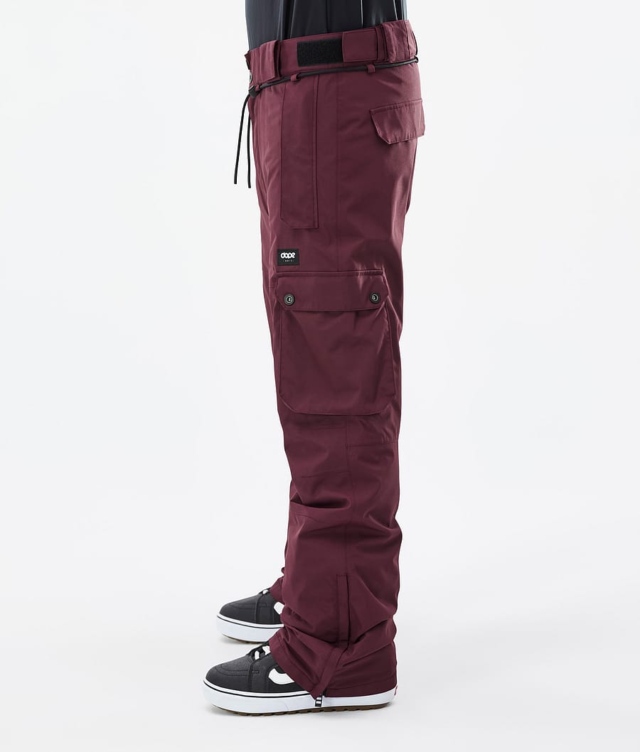 Iconic Pantalon de Snowboard Homme Don Burgundy
