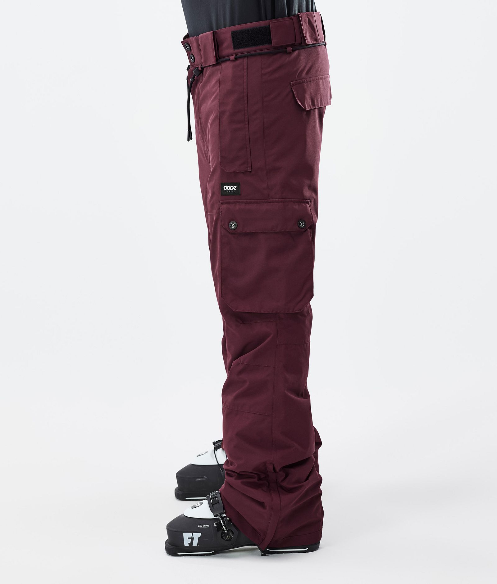 Dope Iconic Ski Pants Men Don Burgundy | Dopesnow.com