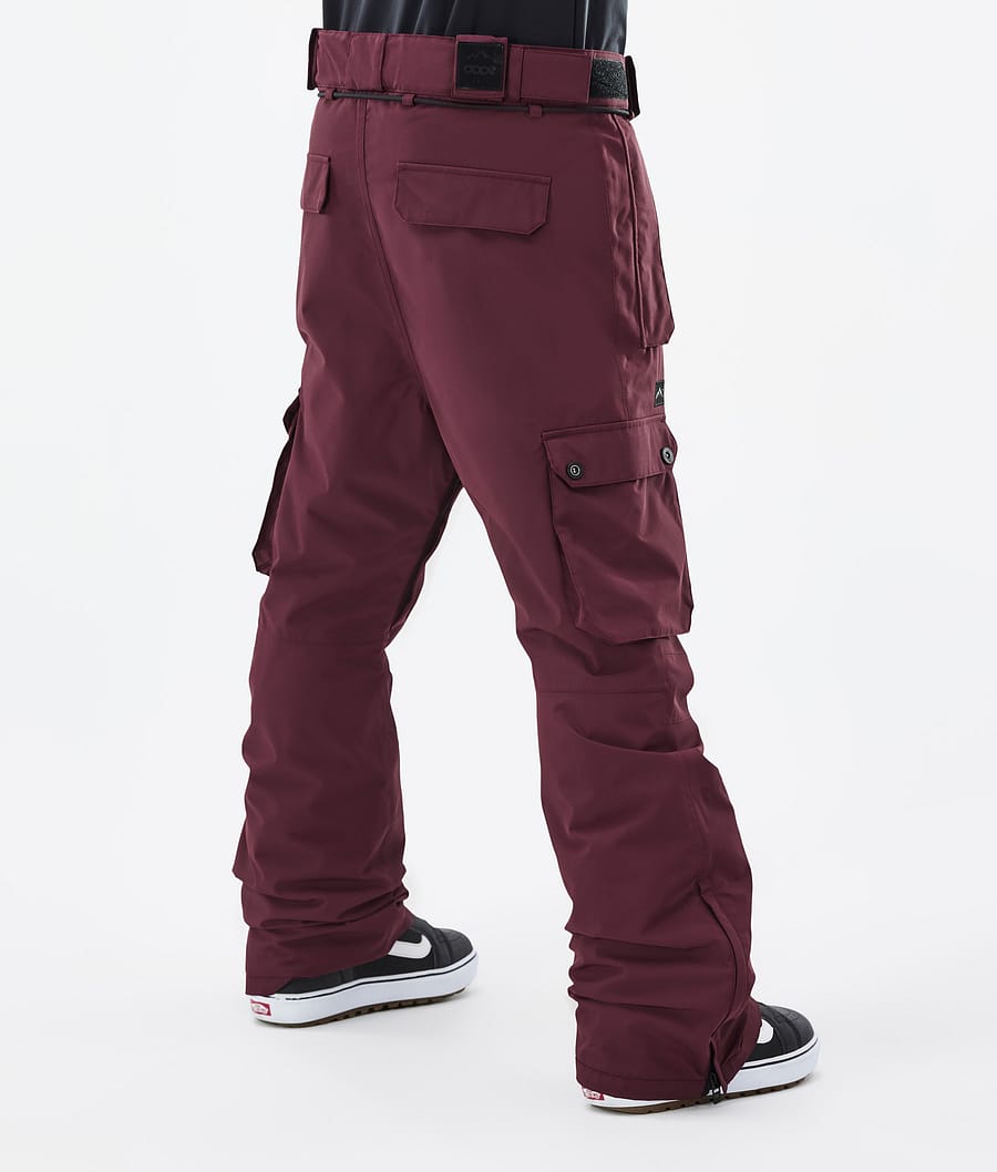 Iconic Pantalon de Snowboard Homme Don Burgundy