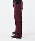 Iconic Snowboard Pants Men Don Burgundy Renewed, Image 3 of 7