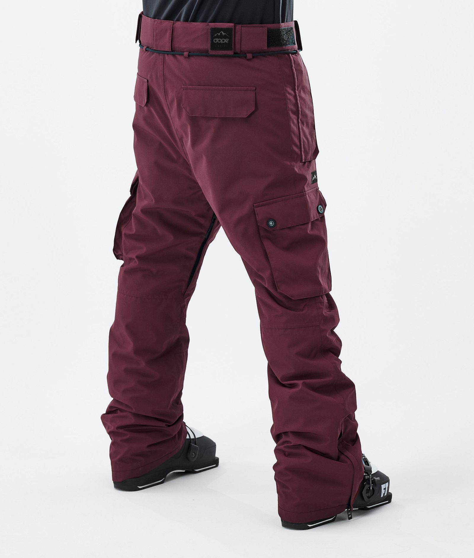 Iconic Pantalon de Ski Homme Don Burgundy, Image 4 sur 7