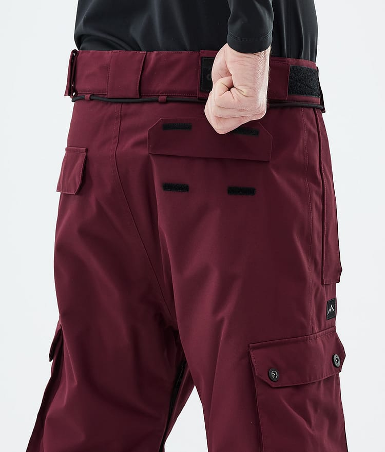 Iconic Lumilautailuhousut Miehet Don Burgundy, Image 7 of 7