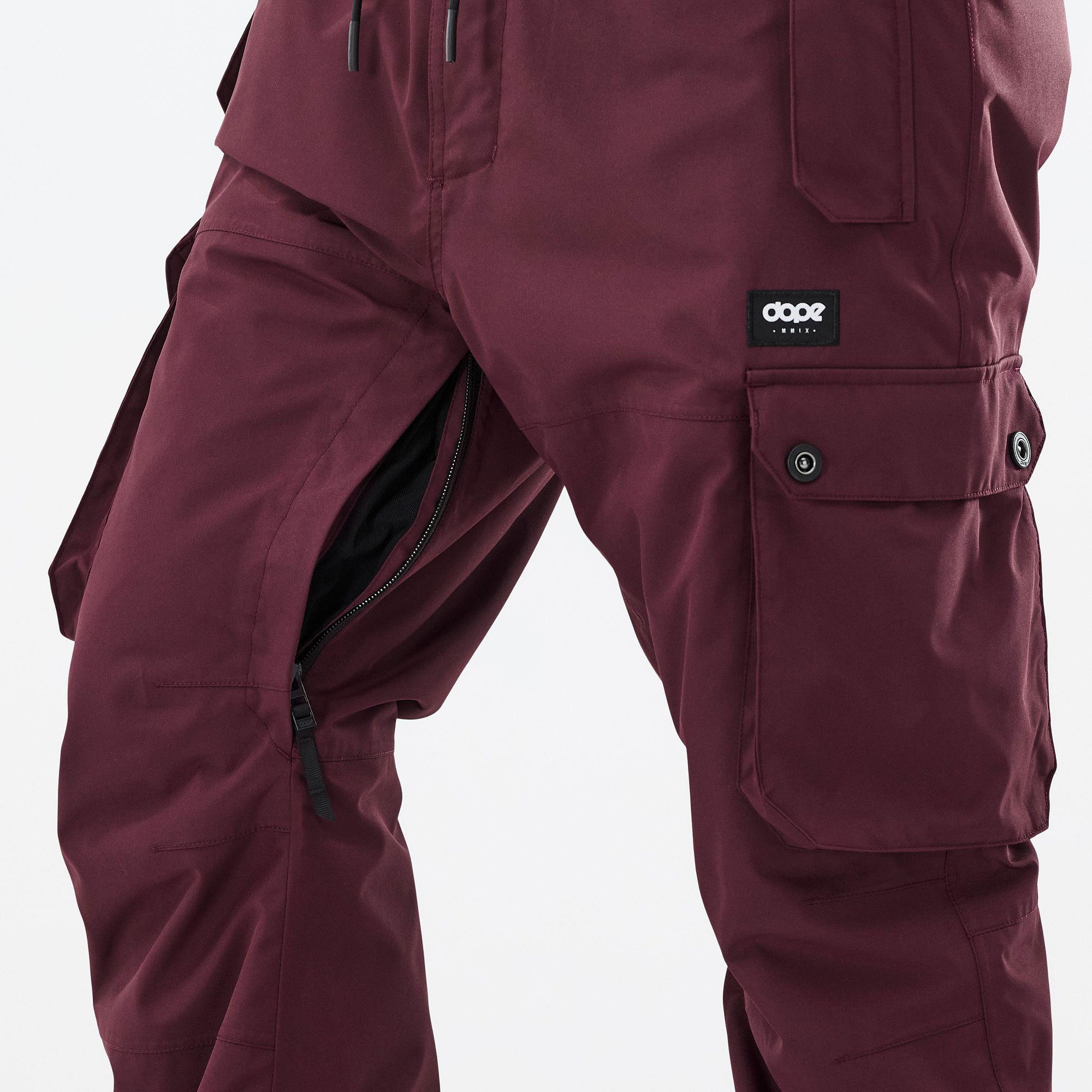 Dope Iconic Snowboard Pants Men Don Burgundy | Dopesnow.com