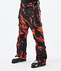 Iconic Pantalon de Ski Homme Paint Orange, Image 1 sur 6
