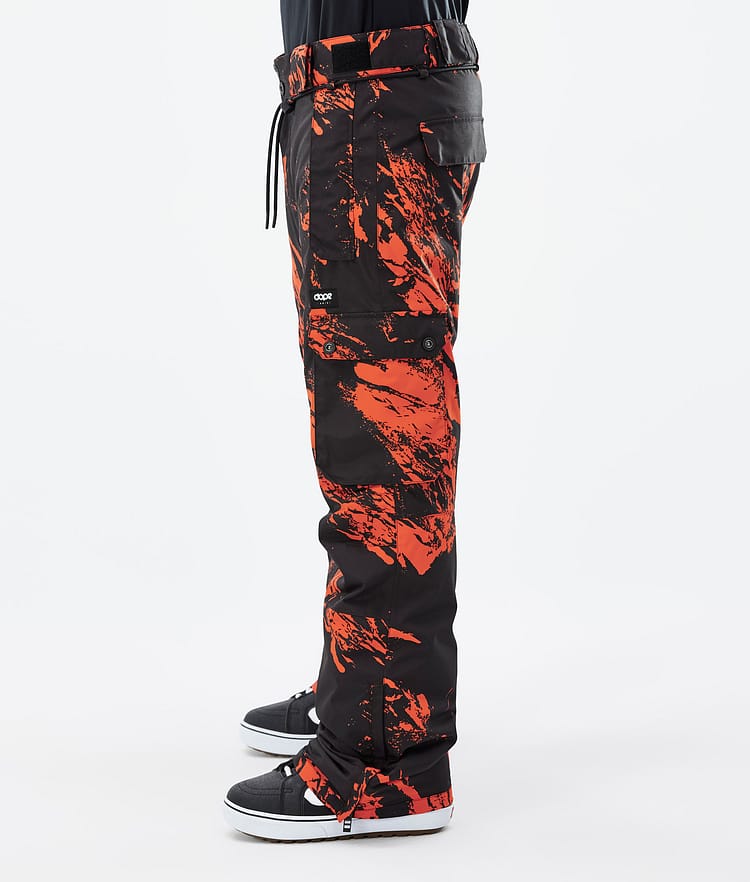 Pantalones naranjas de snowboard Tilt de Wear Colour