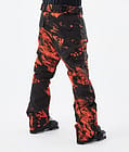 Iconic Pantalon de Ski Homme Paint Orange, Image 3 sur 6