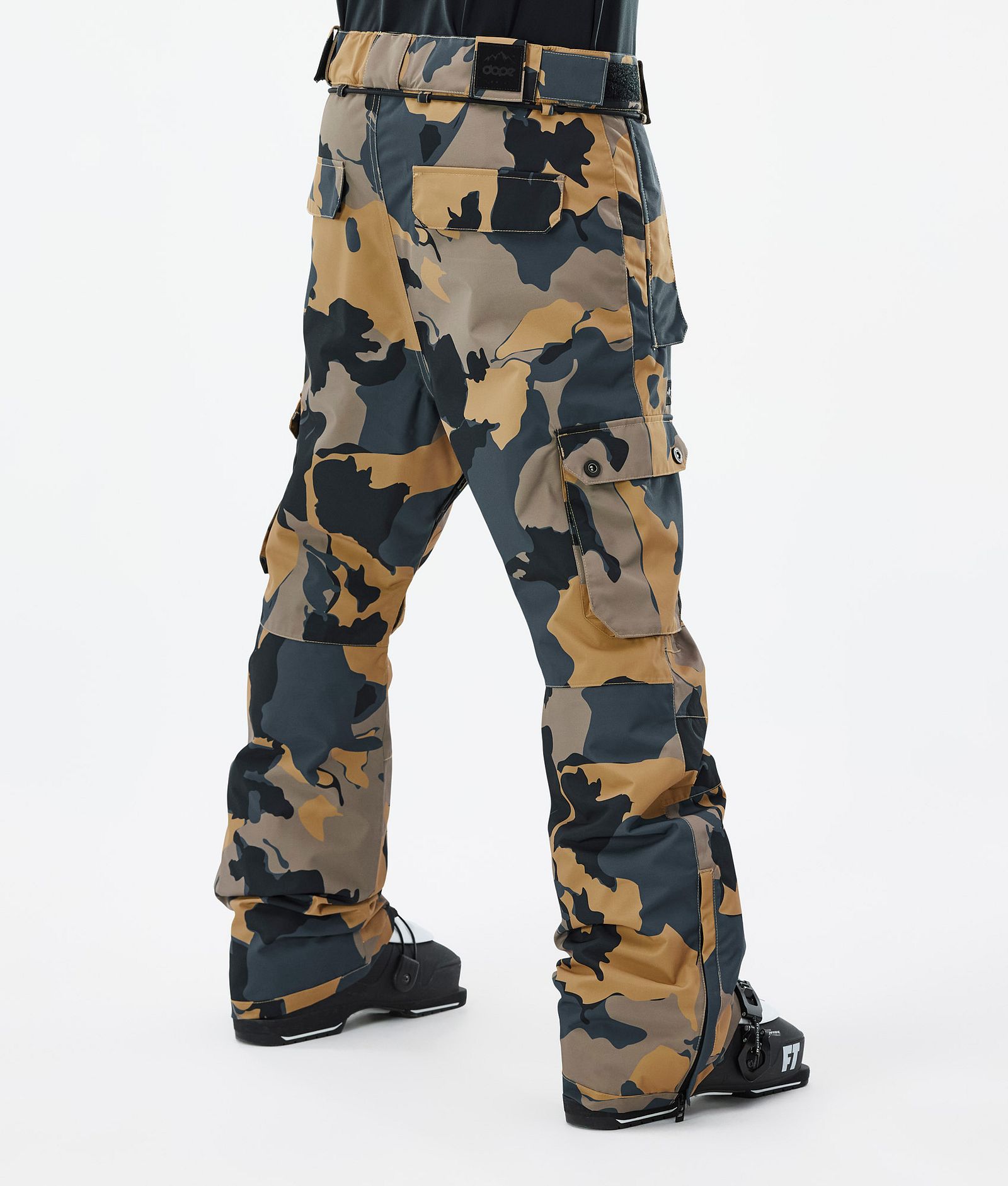 Dope Iconic Ski Pants Men Walnut Camo | Dopesnow.com