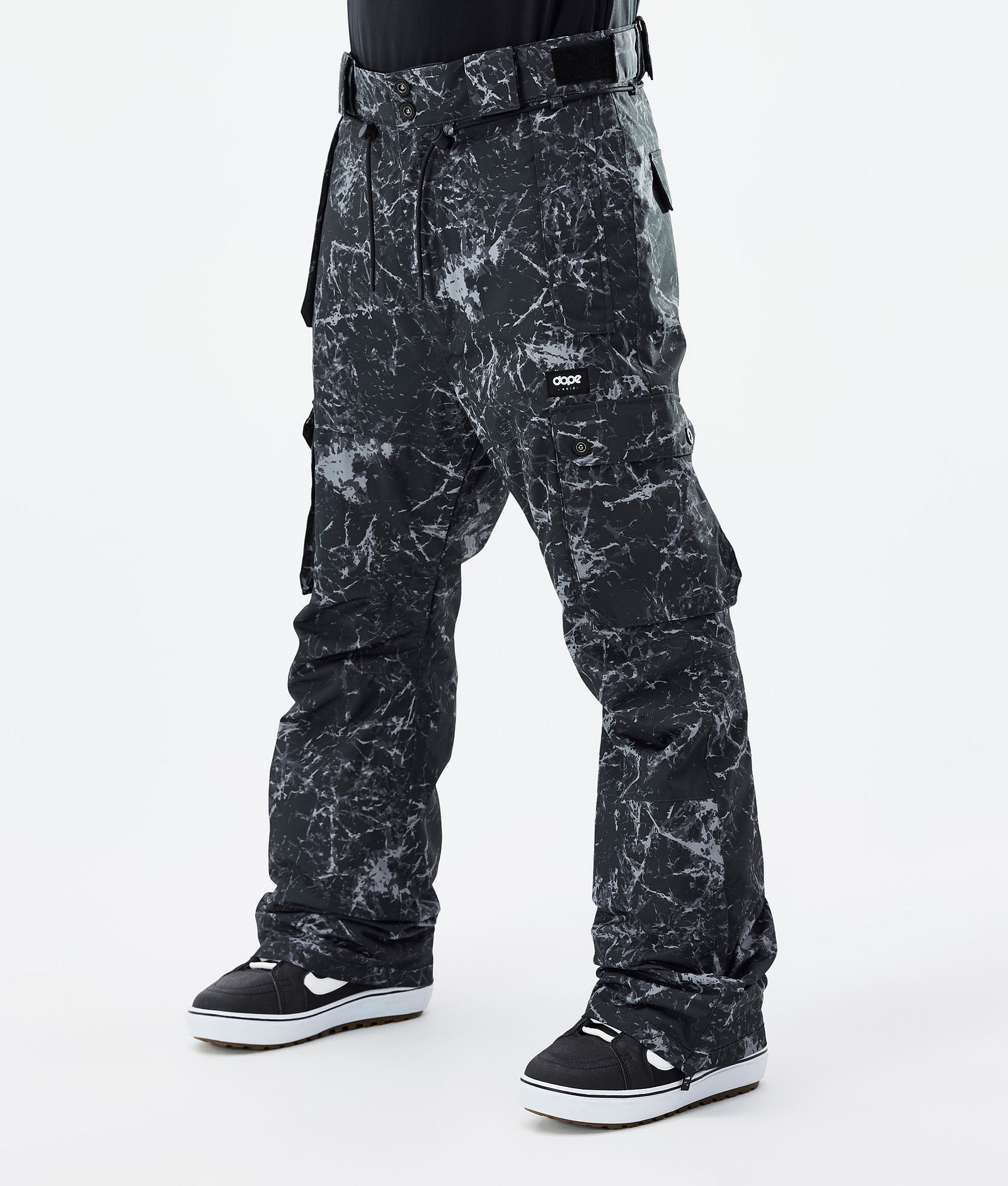 Dope Iconic Pantalones Snowboard Hombre Rock Black - Negro