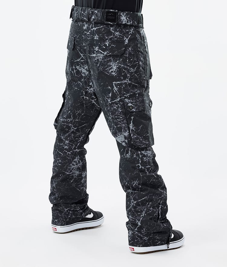 Iconic Pantalon de Snowboard Homme Rock Black, Image 3 sur 6