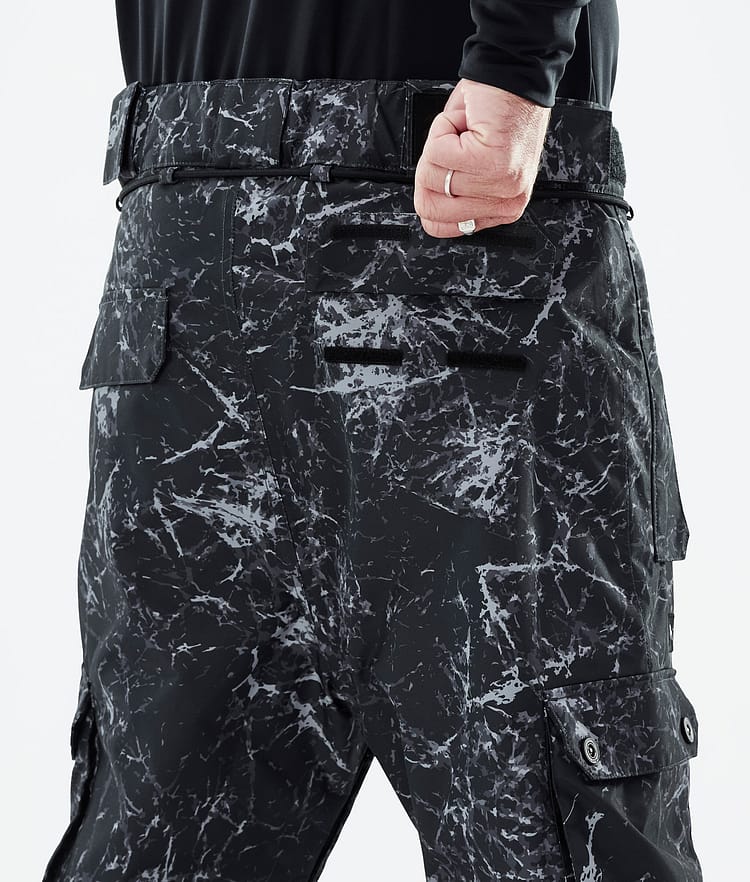 Iconic Pantalon de Snowboard Homme Rock Black, Image 6 sur 6