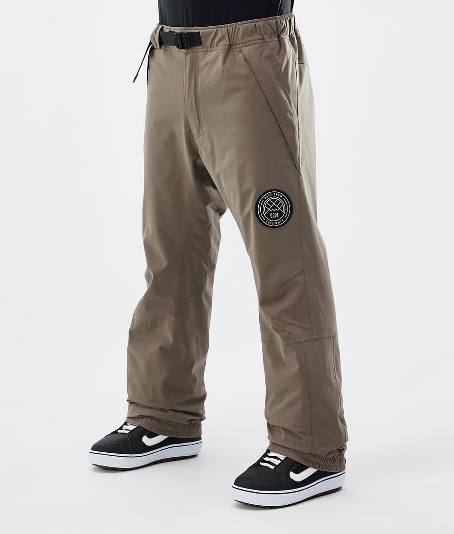 Dope Tiger Pantalones Esquí Hombre Khaki - Tierra