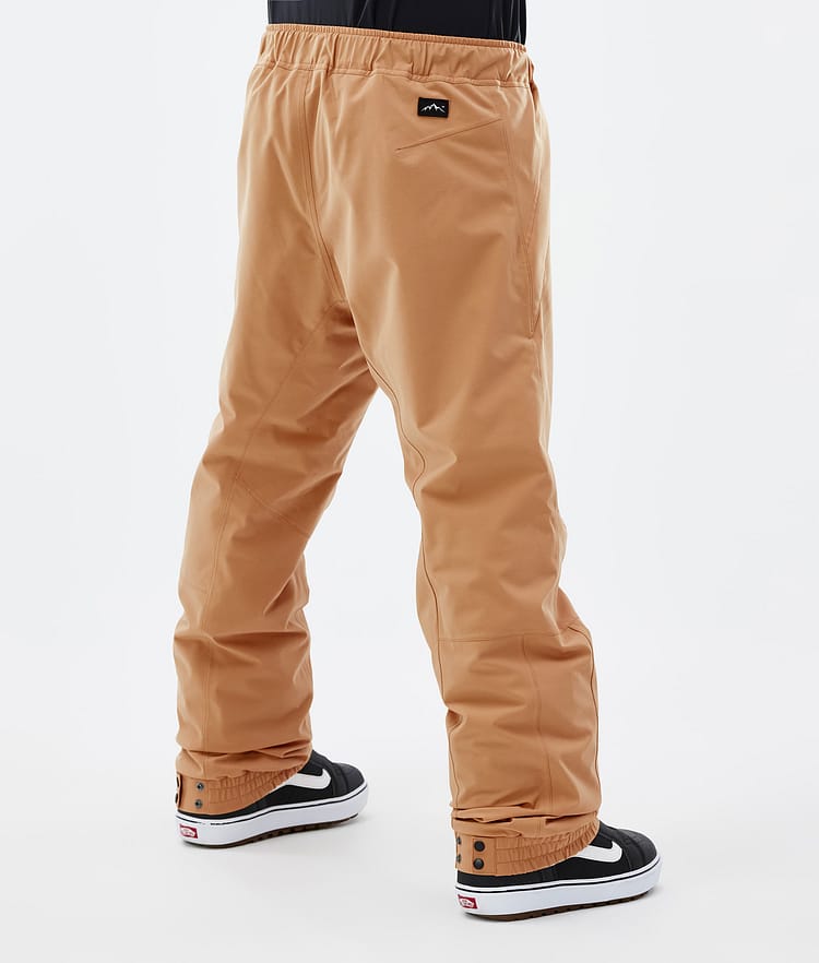 Blizzard 2022 Spodnie Snowboardowe Mężczyźni Khaki Yellow