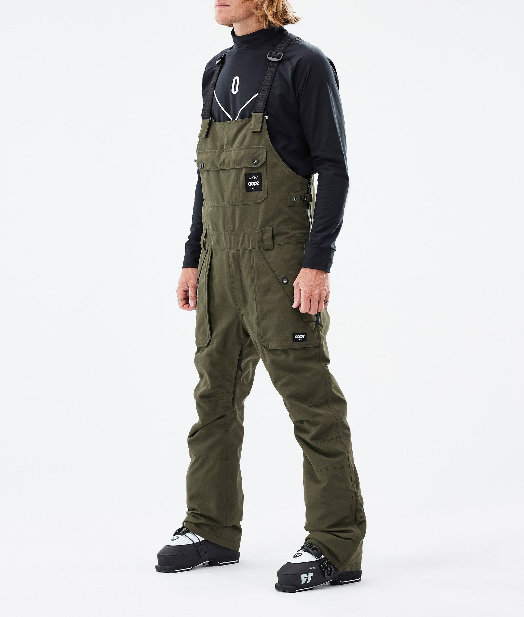green clothing Bib pants-