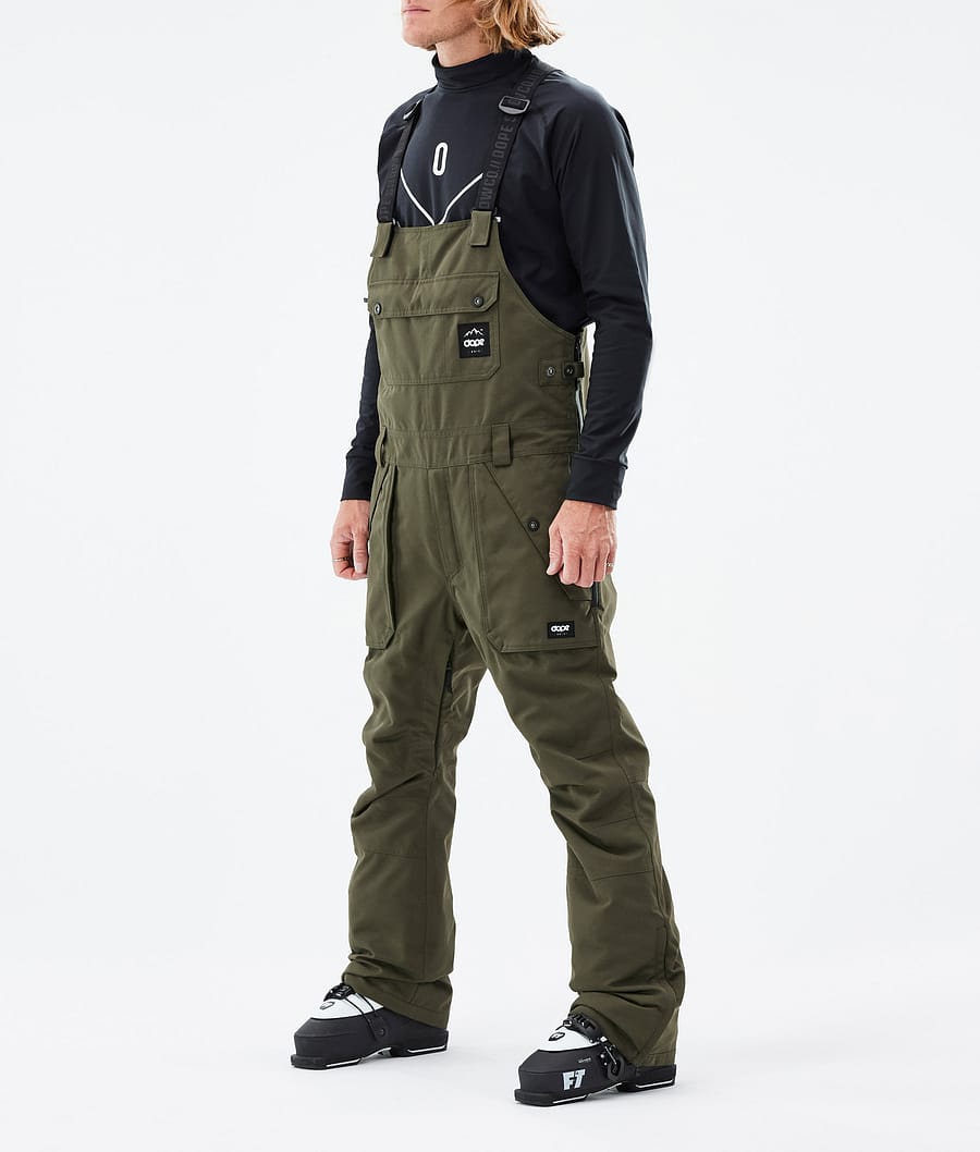Notorious B.I.B 2022 Ski Pants Men Olive Green