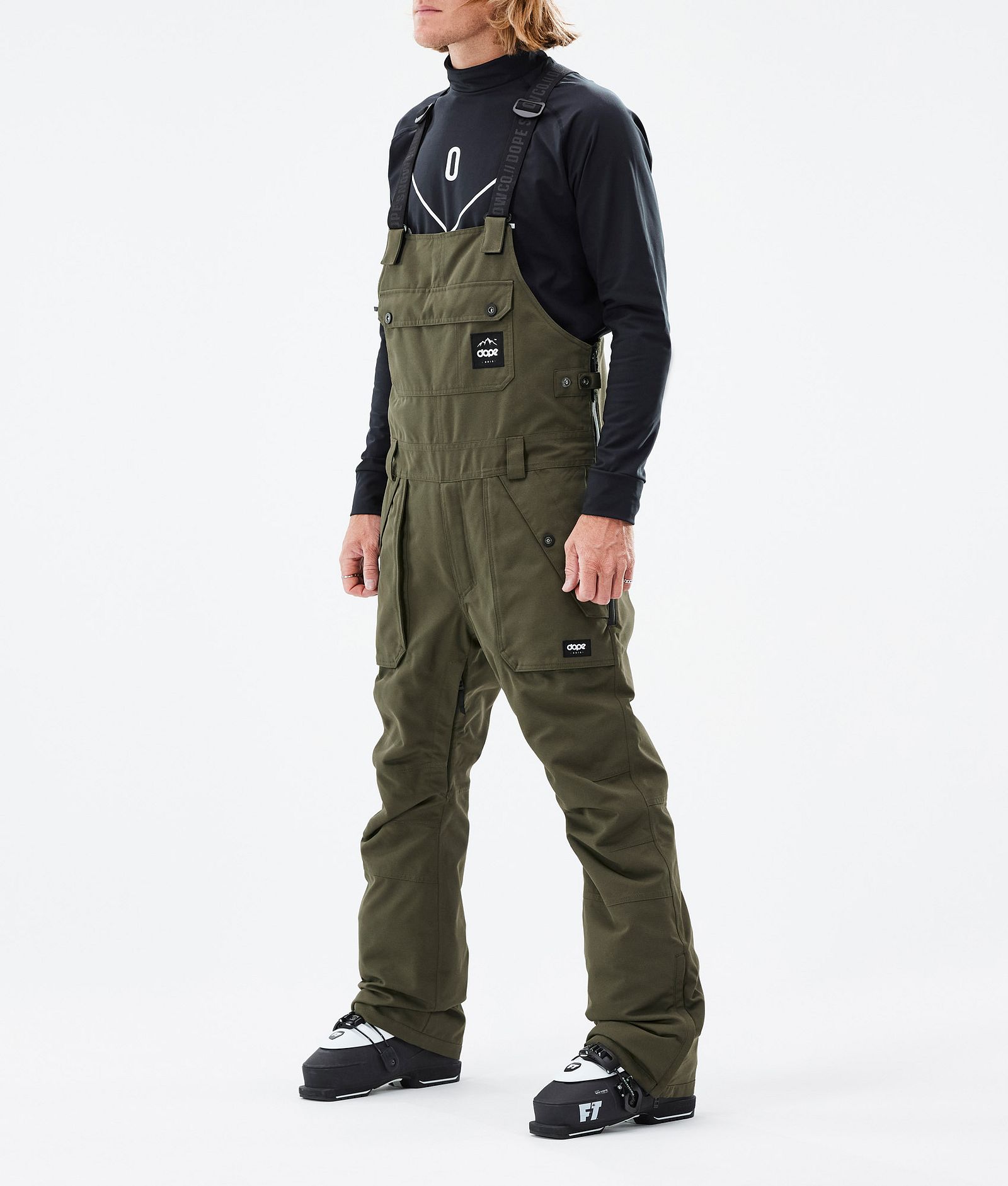 Notorious B.I.B 2022 Spodnie Narciarskie Mężczyźni Olive Green, Zdjęcie 1 z 6