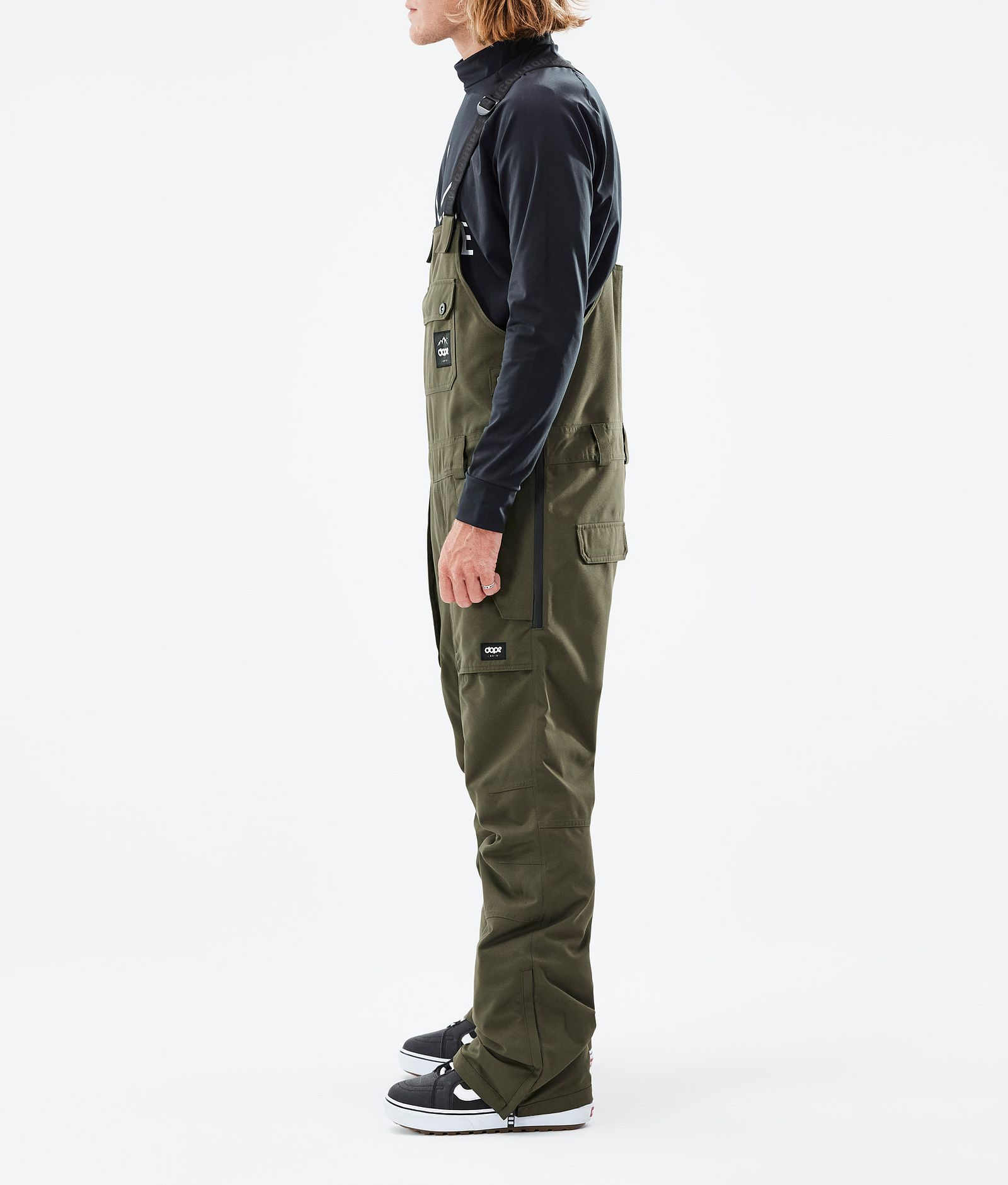 Notorious B.I.B 2022 Spodnie Snowboardowe Mężczyźni Olive Green, Zdjęcie 2 z 6