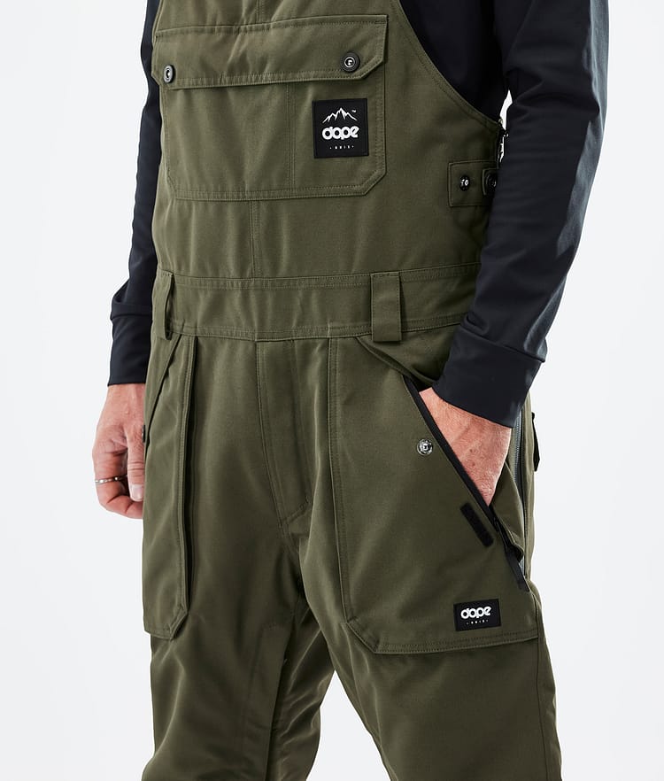 Notorious B.I.B 2022 Pantalones Snowboard Hombre Olive Green, Imagen 4 de 6