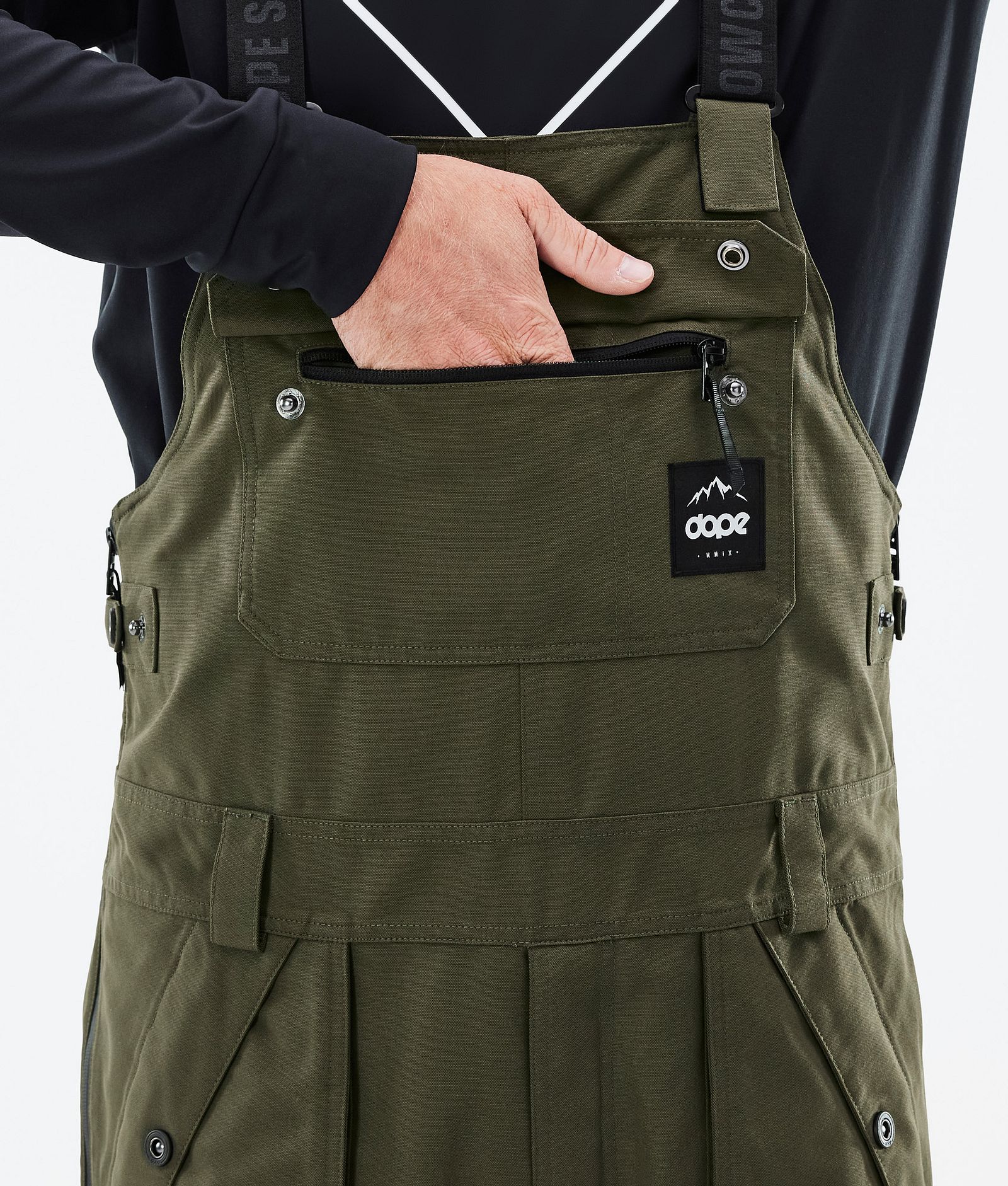 Notorious B.I.B 2022 Ski Pants Men Olive Green, Image 5 of 6