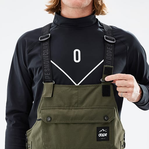 Built-In Adjustable Suspenders