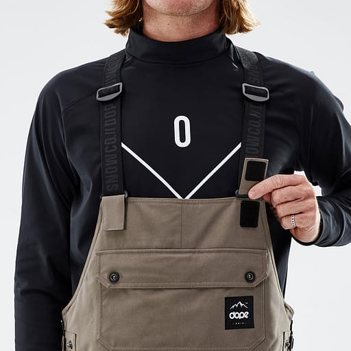 Built-In Adjustable Suspenders